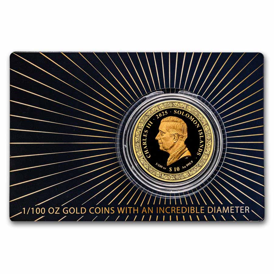 2025 Solomon Islands 1/100 oz Gold Tokyo (Blister Pack) | eBay